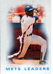 1986 Topps Baseball Cards      126     Mets Leaders#{Mookie Wilson